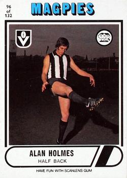 1976 Scanlens VFL #96 Allan Holmes Front